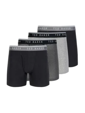 4 PK Cotton Stretch Boxer Brief 4 Pack Cotton Stretch Boxer Briefs
