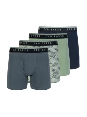 4 PK Cotton Stretch Boxer Brief 4 Pack Cotton Stretch Boxer Briefs