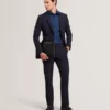 AIRTON Pure Wool Woven Long Sleeve Shirt