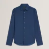 AIRTON Pure Wool Woven Long Sleeve Shirt