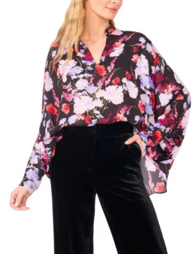 ALICIA Dolman Sleeve Blouse