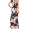 ALINA Bow Tie Sleeveless Maxi Dress