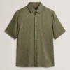 ALLISTR Geometric Tile Print Short Sleeve Shirt