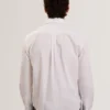 ALVIRO Graphic Patch Relaxed Fit Cotton Shirt