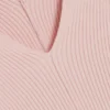AMELYAA Rib Sculpt Sleeve Sweater