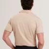 ANITO Open Neck Cotton Linen Polo Shirt