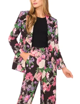ARDEN Floral Blazer