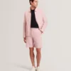 ASHLEYJ Linen Cotton Zip-Up Harrington Jacket