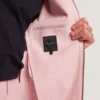 ASHLEYJ Linen Cotton Zip-Up Harrington Jacket