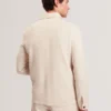 ASHLEYJ Linen Cotton Zip-Up Harrington Jacket