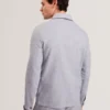 ASHLEYJ Linen Cotton Zip-Up Harrington Jacket