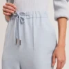 BALLIA Elastic Waist Tailored Woven Joggers
