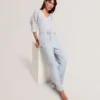 BALLIA Elastic Waist Tailored Woven Joggers