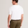 BARTOL Lightweight Cotton Linen Crew Neck T-Shirt
