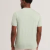 BARTOL Lightweight Cotton Linen Crew Neck T-Shirt