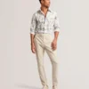 BATFORD Slim Fit Cotton Blend Chinos