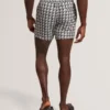 BELAIRE Retro Geo Drawstring Swim Shorts