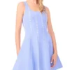 BELLA Sleeveless Square Neck Mini Dress