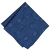 BETHWINPS Jacquard Floral Silk Pocket Square