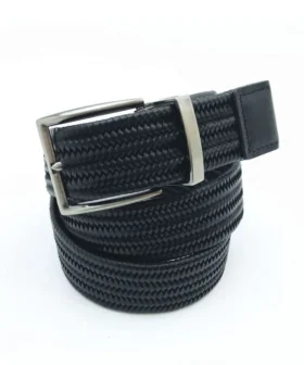 BRAIDED BELT Black