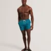 BRENTWD Goldfish Print Drawstring Swim Shorts