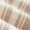 BRODI Striped Linen Blend Knitted Polo Shirt