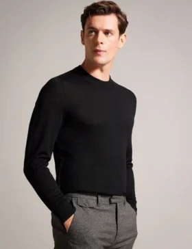 CARNBY Pure Wool Crew Neck Jumper