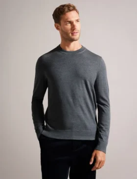 CARNBY Pure Wool Crew Neck Jumper