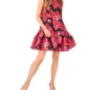 CHLOE Floral Brocade Mini Dress