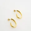 CORIE Contour Hoop Earrings