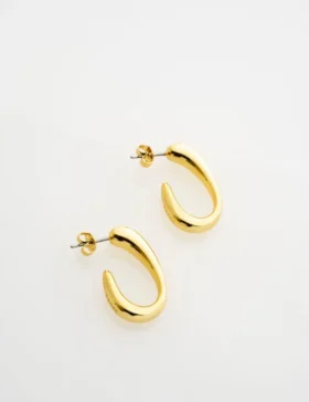 CORIE Contour Hoop Earrings