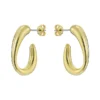 CORIE Contour Hoop Earrings