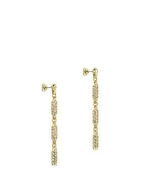 CORINNE Cosmic Crystal Drop Earrings