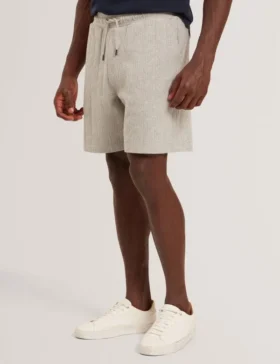 CORWIAS Cable Texture Pull-On Relaxed Shorts
