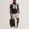 CORWIAS Cable Texture Pull-On Relaxed Shorts