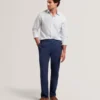 CULVERR Relaxed Linen Blend Elasticated Trousers