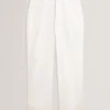 CULVERR Relaxed Linen Blend Elasticated Trousers