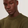 DEMARIO Relaxed Fit Wool Rich Knit Sweater