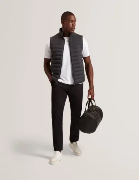 DOPPEL Reversible Fine Knit Quilted Gilet