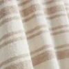 EBRG Striped Linen Blend Knitted T-Shirt
