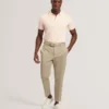 EDGARD Mixed Texture Cotton Linen Knit Polo