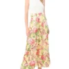 EVELYN Floral Pleated Wide Leg Pants