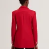 EVIGNA Wool Rich Hourglass Short Wrap Coat