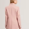 EVIGNA Wool Rich Hourglass Short Wrap Coat
