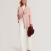 EVIGNA Wool Rich Hourglass Short Wrap Coat