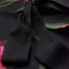 FASNIA Floral Angel Sleeve Wrap Mini Dress