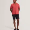 FENDRY Relaxed Cotton Linen Button-Through Shirt