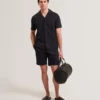 FENDRY Relaxed Cotton Linen Button-Through Shirt