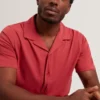 FENDRY Relaxed Cotton Linen Button-Through Shirt