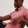 FILLIPP Soft Jersey Button-Through Polo Shirt